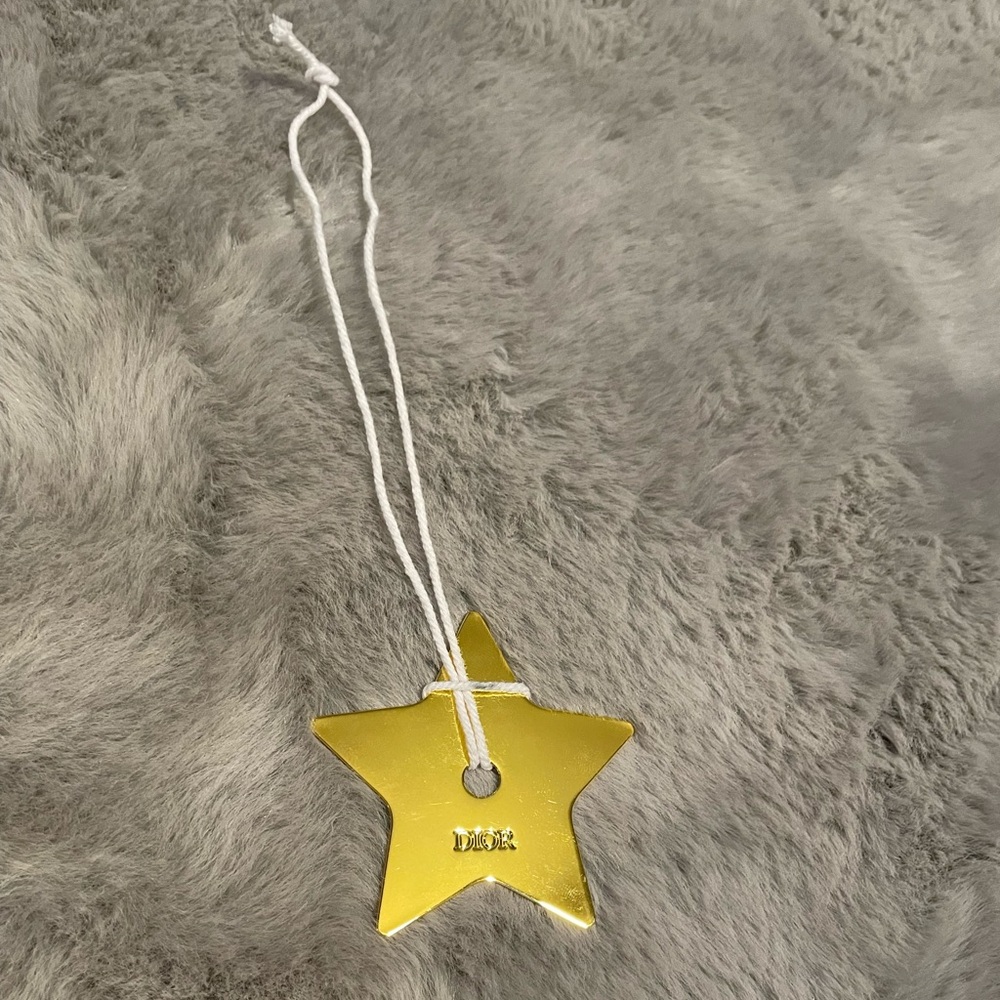 Authentic Dior star tags